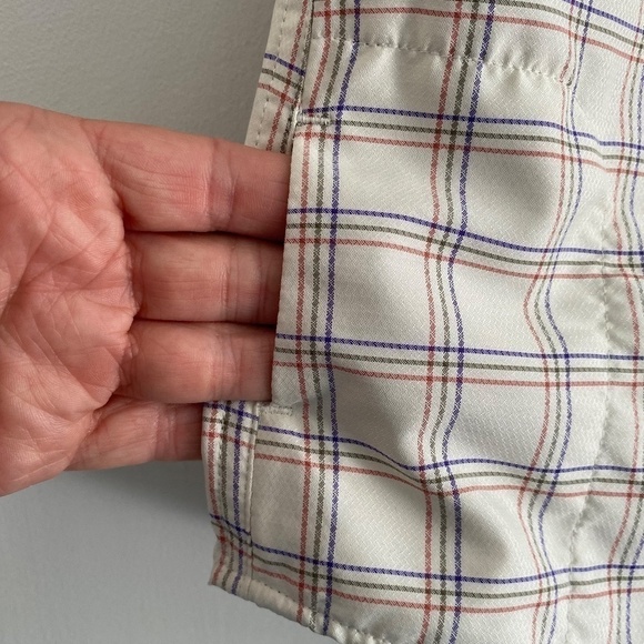 Ladies Eddie Bauer lightweight summer button up short sleeve top size S - Picture 5 of 10